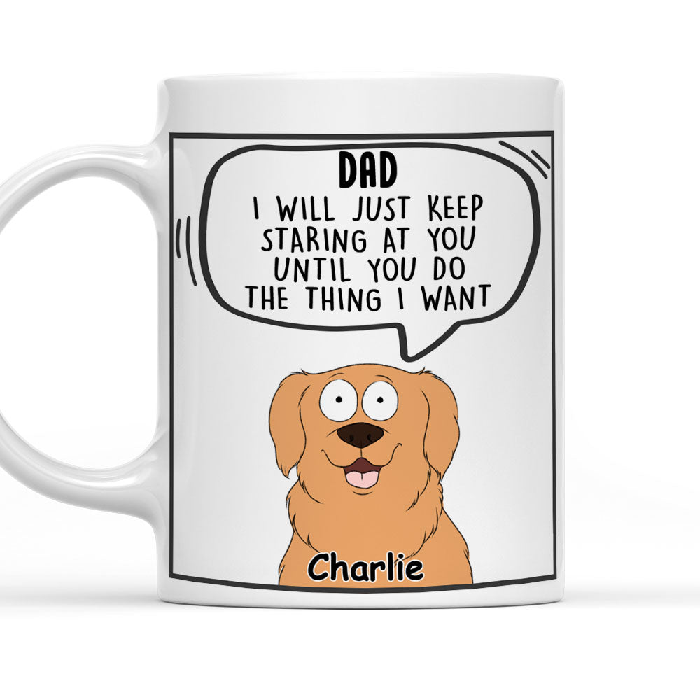 Personalized Custom 'I Will Just' Coffee Mug - Ideal Gift for Pet Lovers