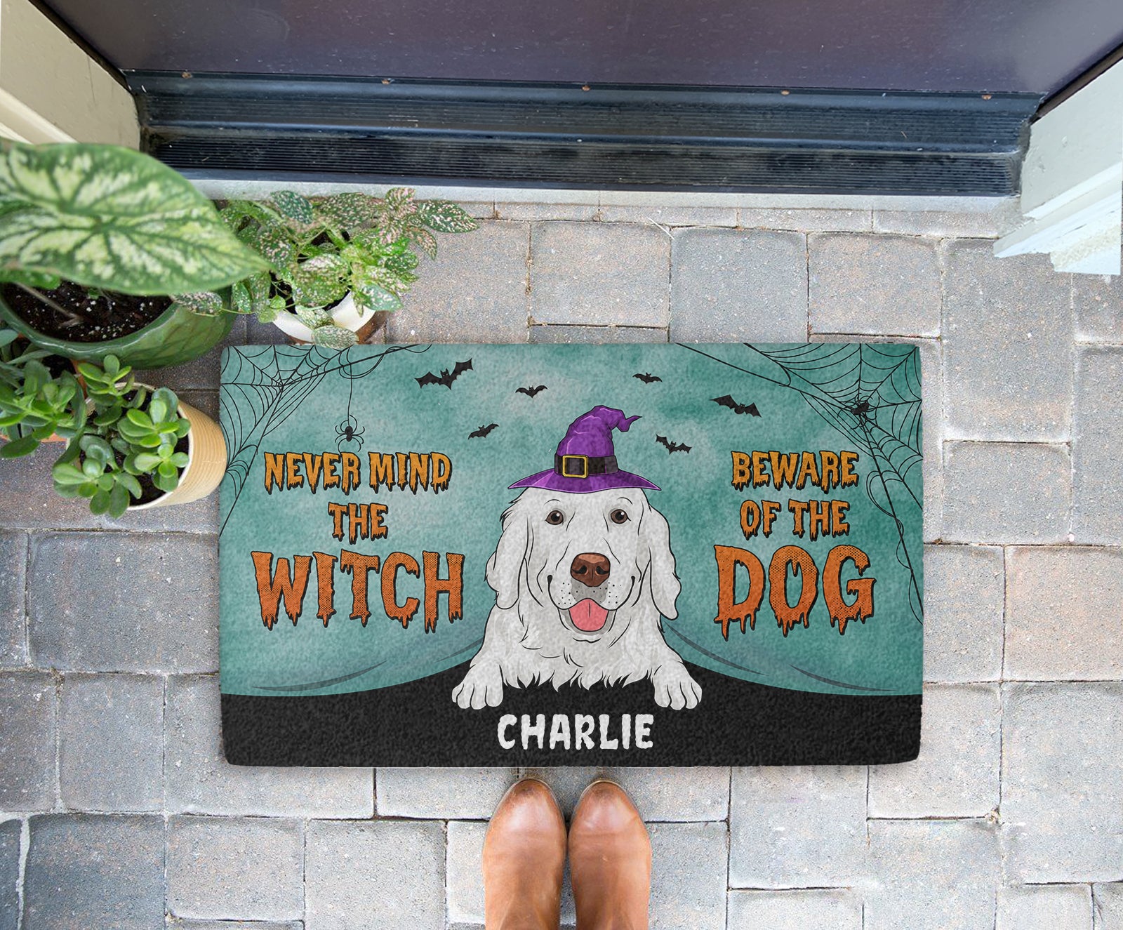 Customizable Dog - Themed Personalized Doormat