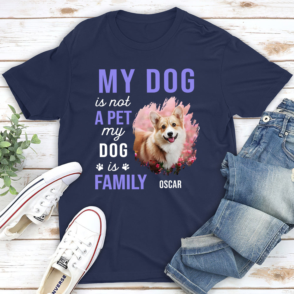 Personalized Custom Unisex My Family Photo T-shirt - Ideal Gift for Pet Lovers