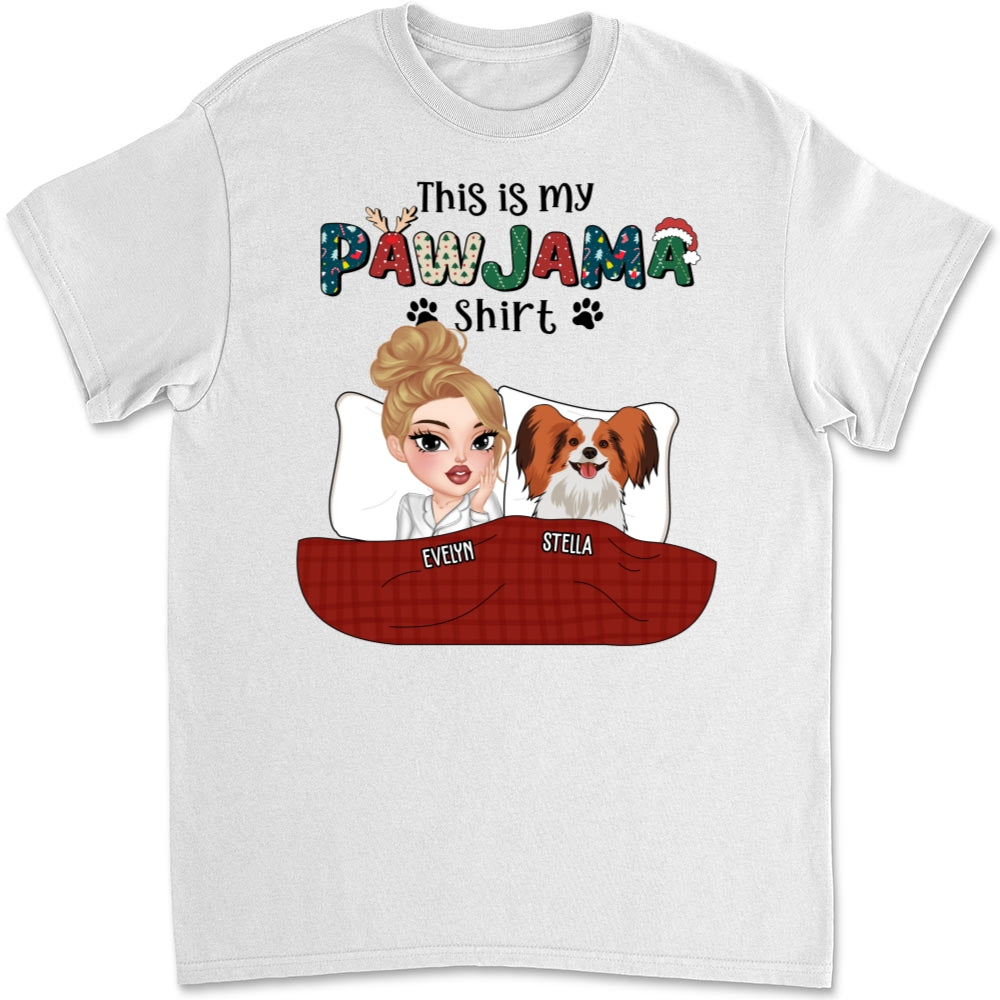 Customizable Pawjama Unisex T-shirt - Ideal Gift for Pet Lovers