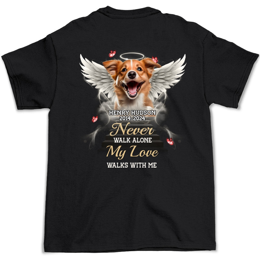 Personalized 'Until We Meet Again' Unisex T - shirt for Pet Lovers