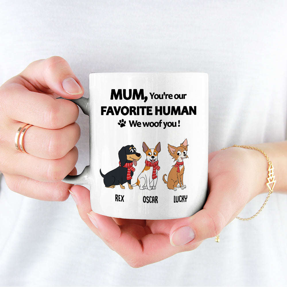 Personalized Custom Coffee Mug - The Ideal Gift for Your Favorite Human and Pet Lovers