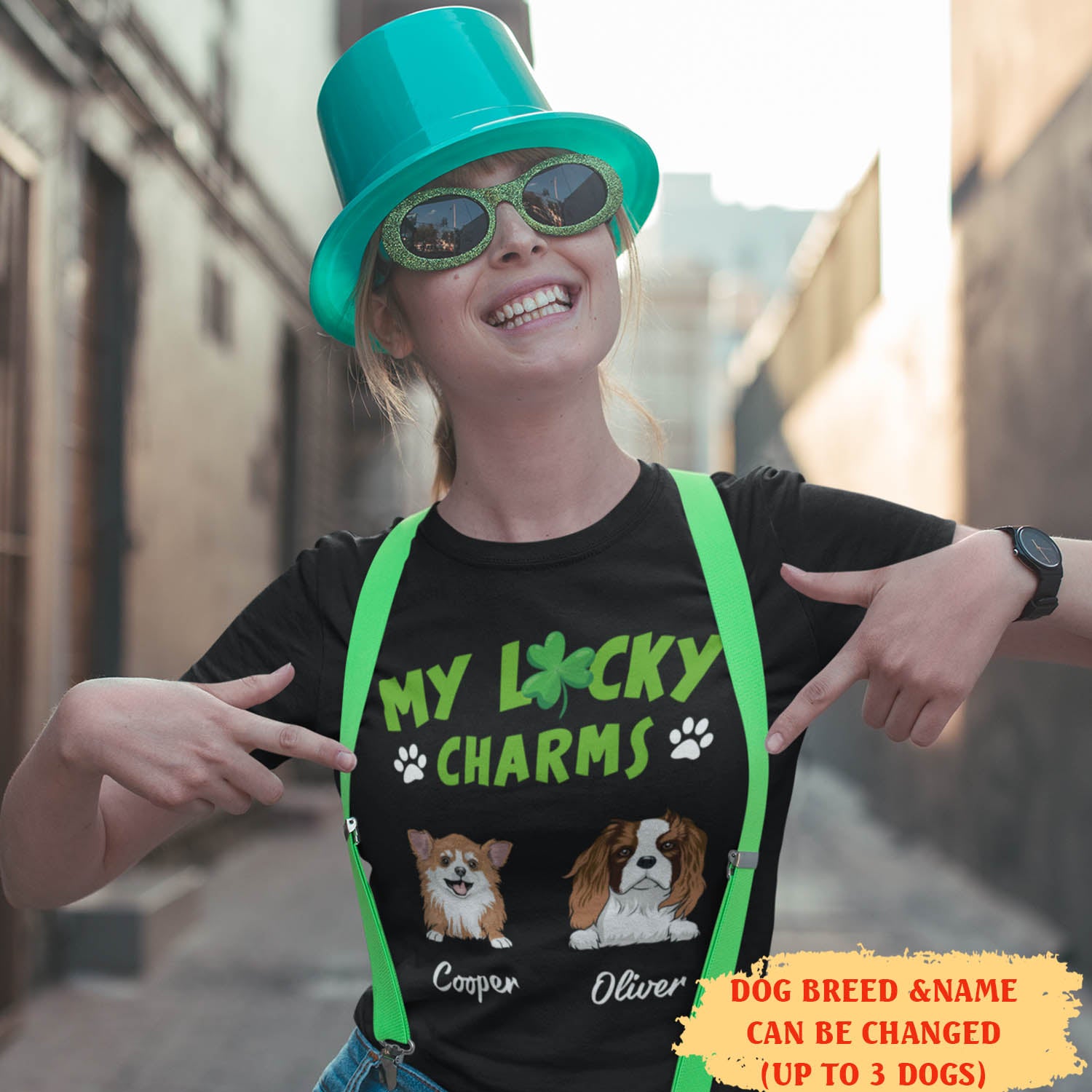 Personalized Unisex Lucky Charms T-shirt - Ideal Gift for Pet Lovers