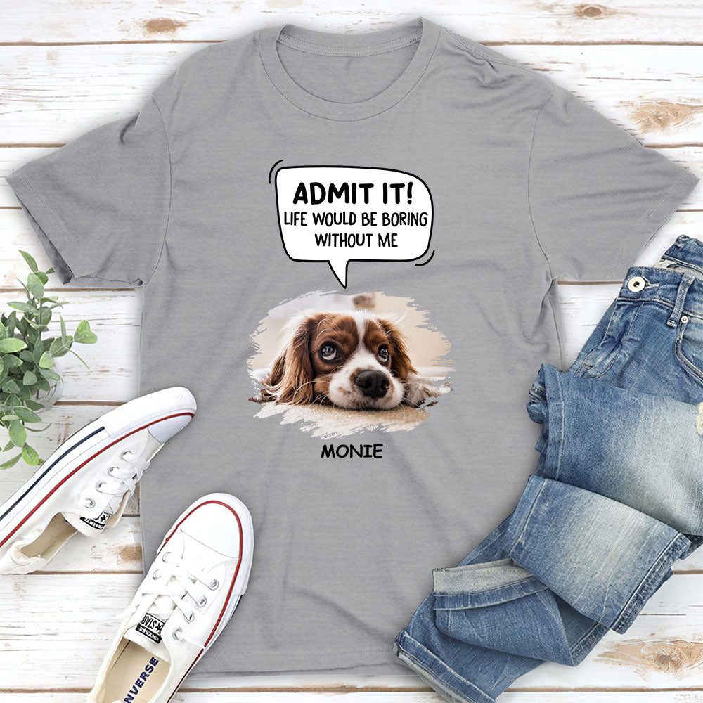 Personalized Unisex Pet Lover T-shirt - Beat Boring Life