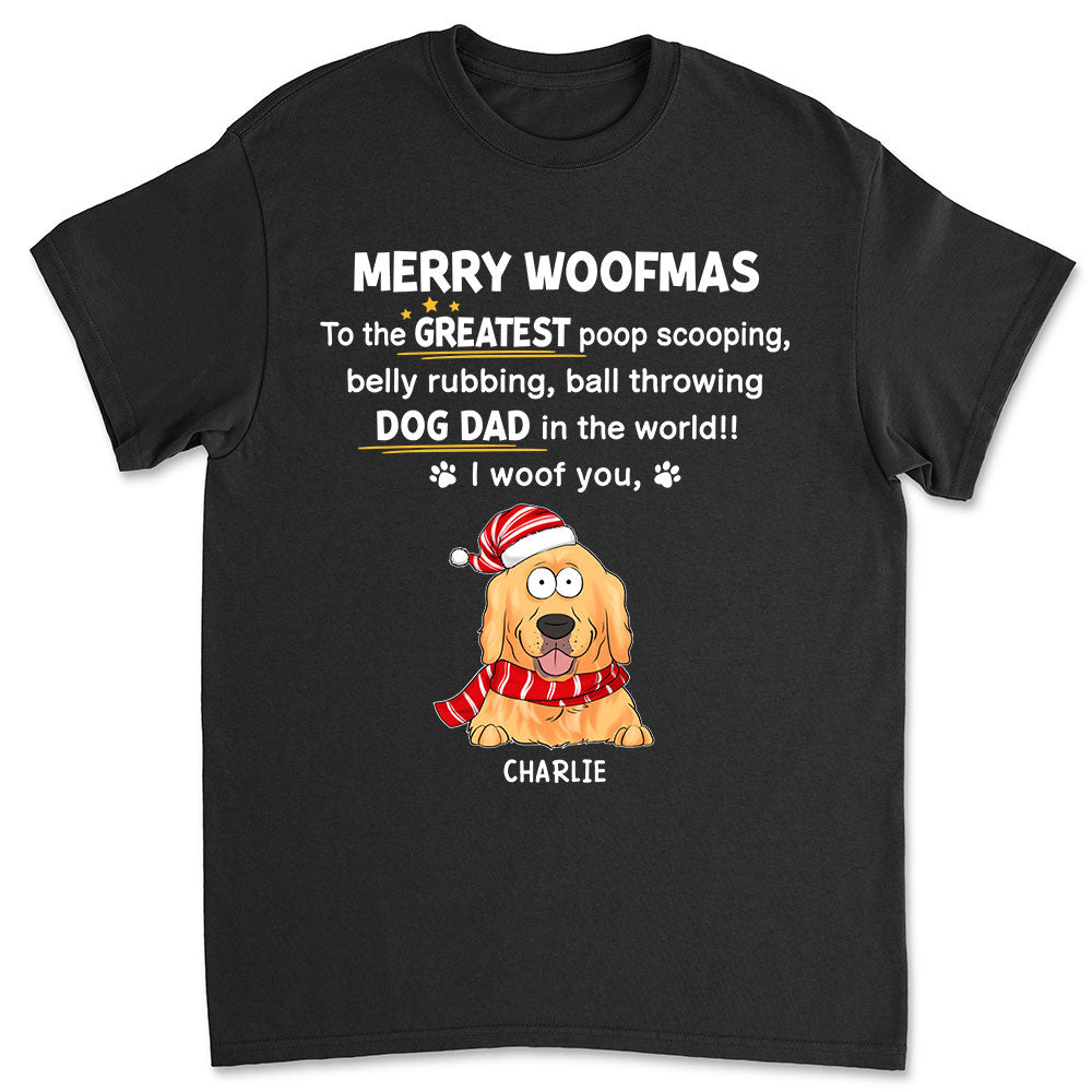 Top Woofmas Personalized Unisex Custom T - shirt for Pet Lovers