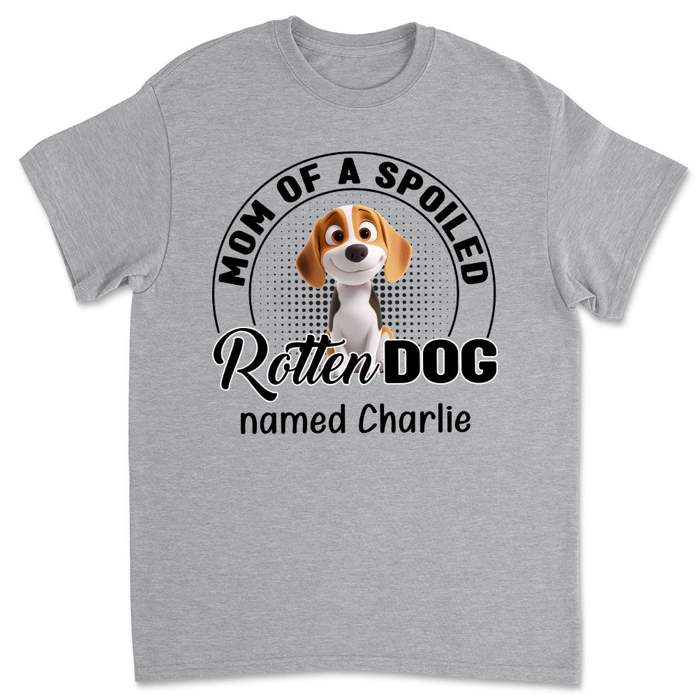 Adorable Customizable Unisex Dog Chibi Cartoon Personalized T-Shirt for Pet Lovers