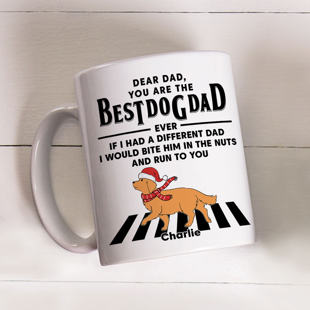 Run To You Christmas - Customizable Personalized Coffee Mug for Pet Lovers