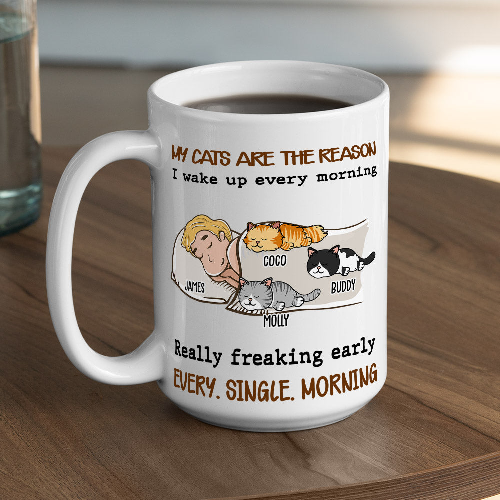Personalized 'My Pet Is The Reason' Custom Coffee Mug - Ideal Gift for Pet Lovers