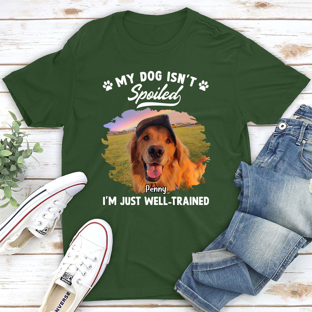 Spoiled Dog Personalized Unisex Custom T-shirt - Ideal Gift for Pet Lovers
