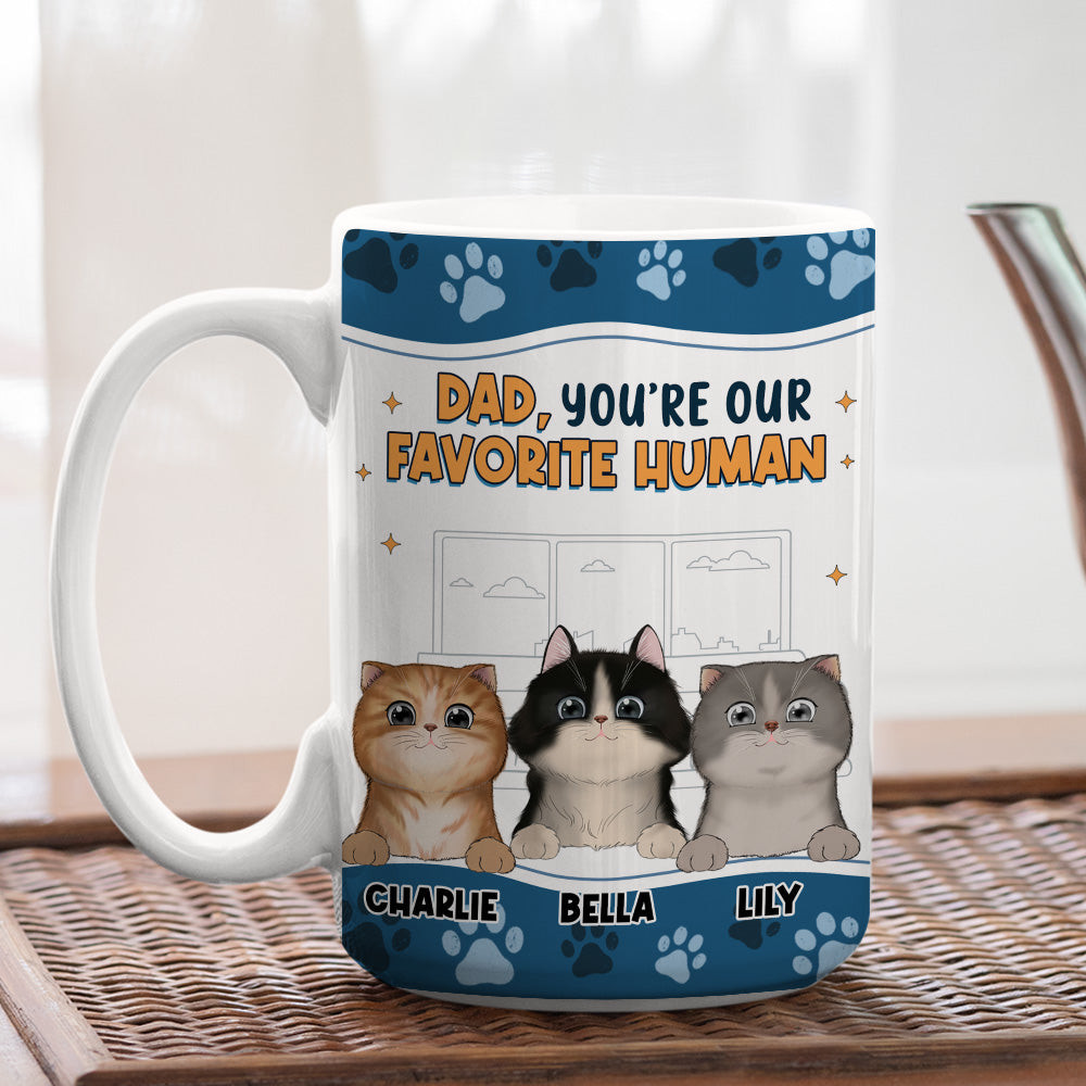 Most-Loved Cat Version - Personalized Custom Coffee Mug for All Beverages