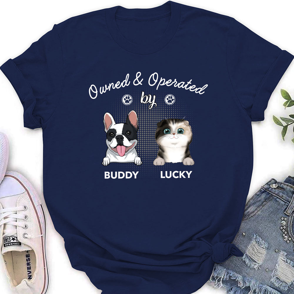 Personalized Custom Women's Pet-Themed T-shirt for Pet Lovers