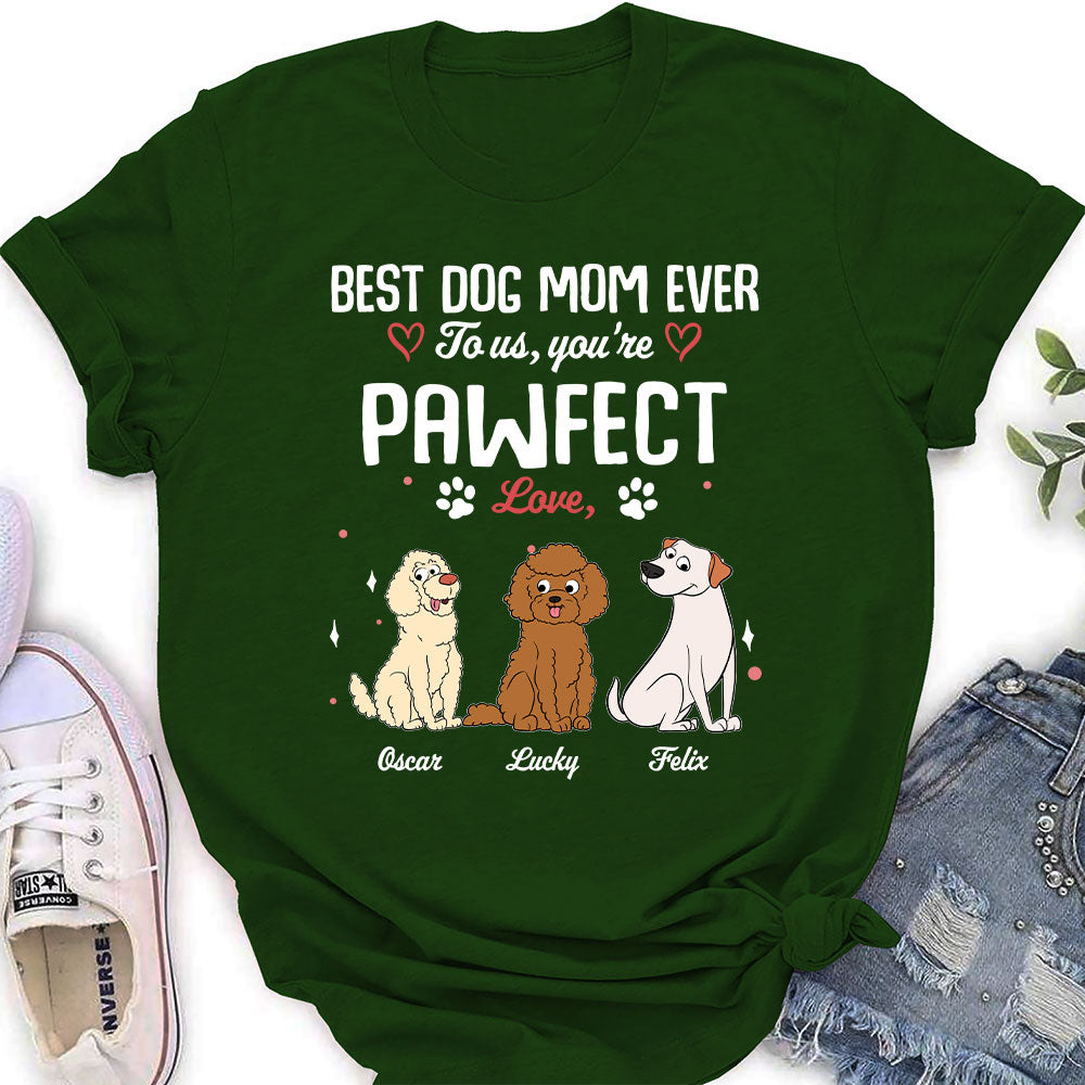 Pawfect Personalized Custom Women's T-shirt for Pet Lovers
