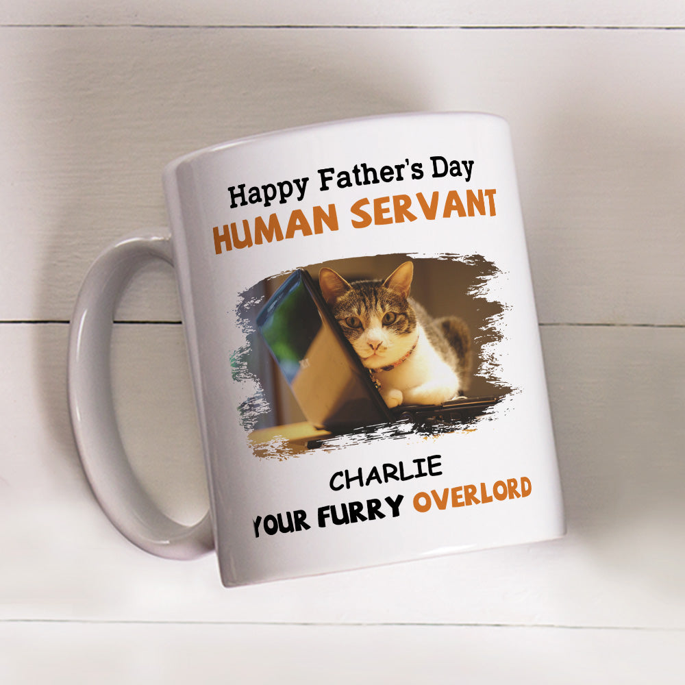 Personalized Custom 'To My Servant' Coffee Mug - Ideal Gift for Pet Lovers