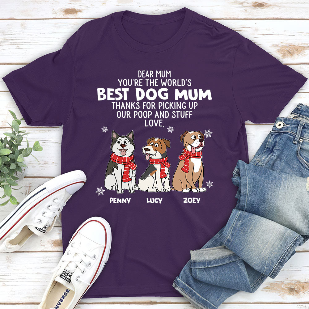 Dear My Mom Dad - Personalized Custom Unisex Pet Lover T-shirt