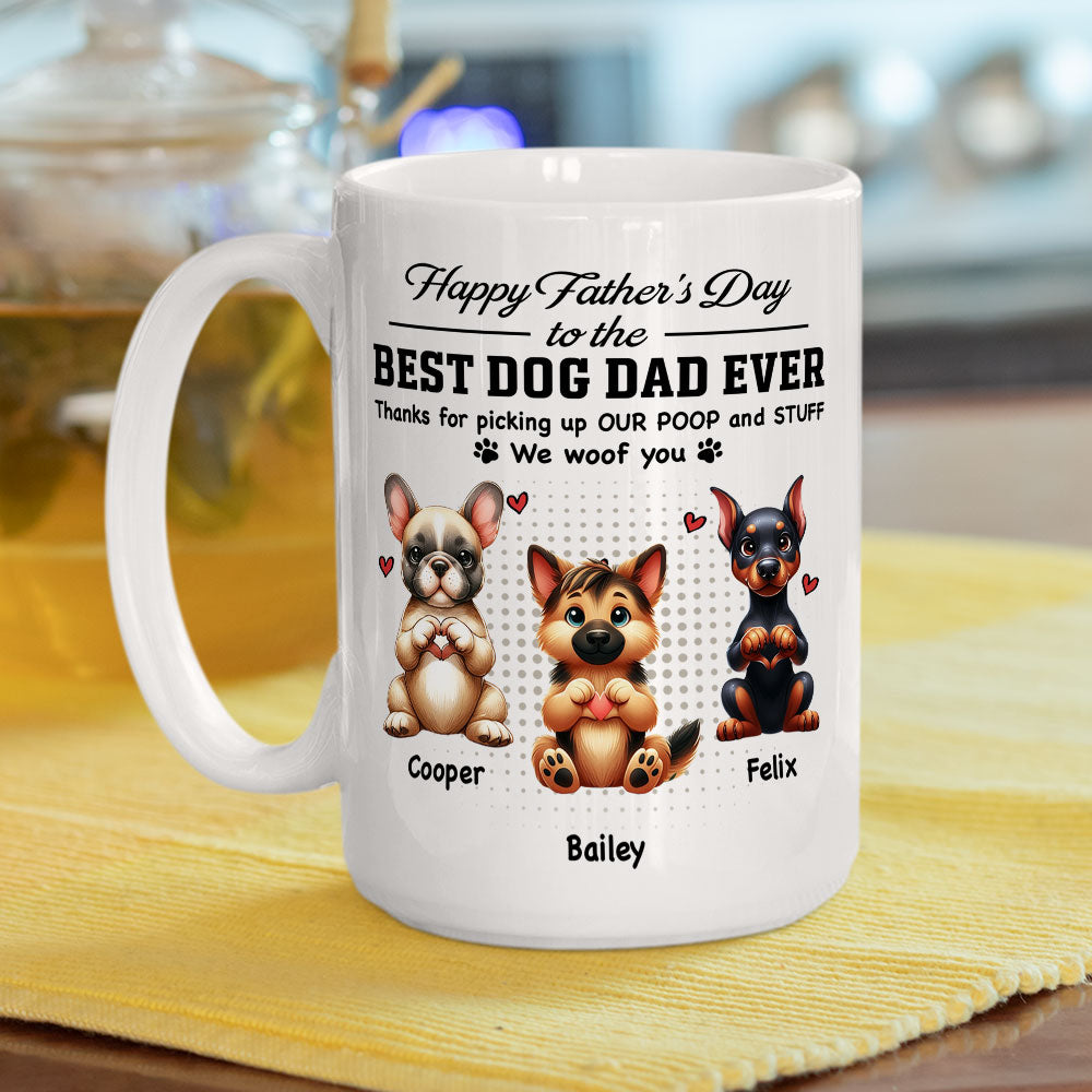 Personalized 'Thanks For Picking My Poop' Coffee Mug - Ideal Gift for Pet Lovers