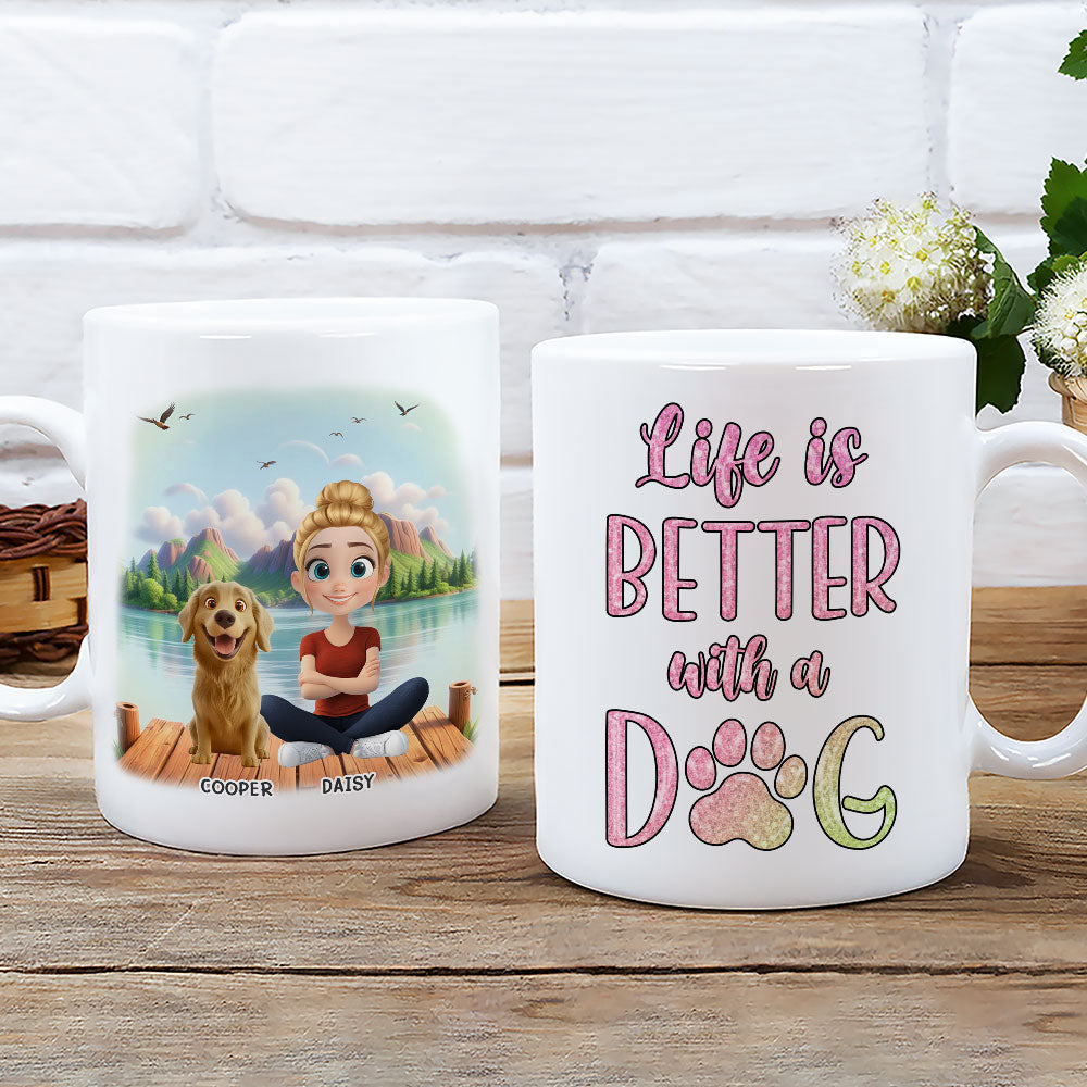My Happy Place - Customizable Personalized Coffee Mug