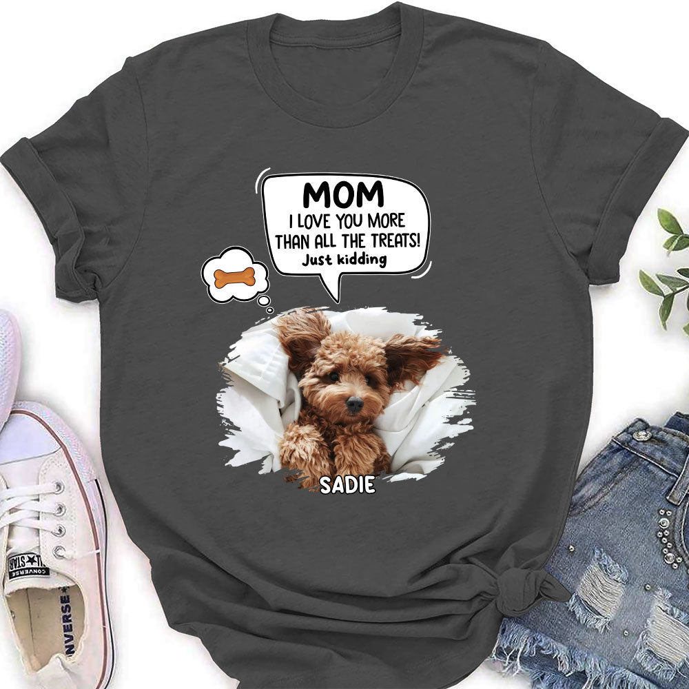 Just Kidding 2 - Customizable Personalized Women's Pet Lover T-shirt