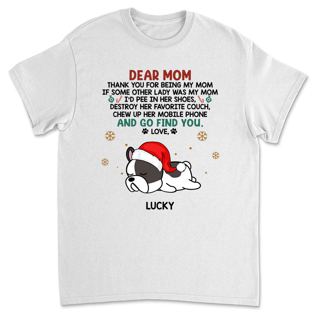 Chew His Phone - Customizable Unisex Personalized T-shirt for Pet Lovers