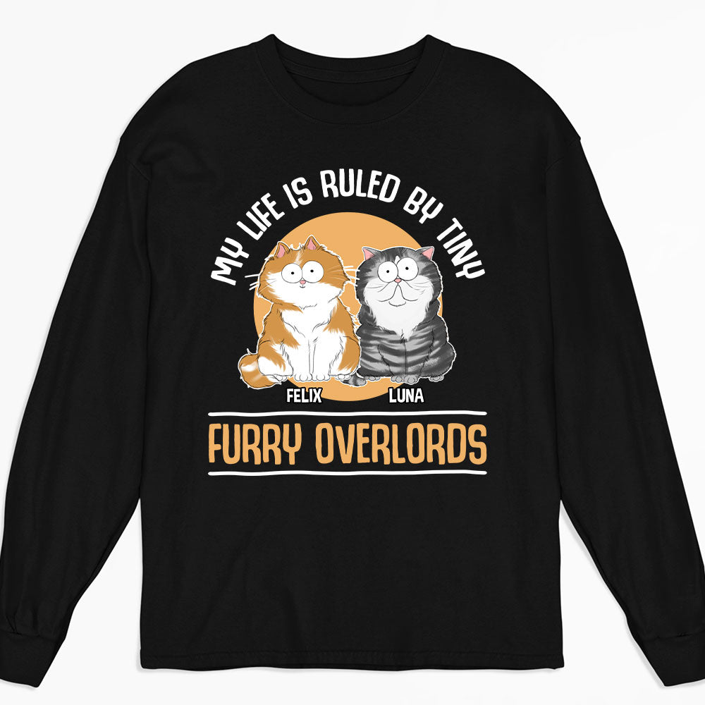 Personalized Furry Overlord Long Sleeve Custom T - shirt for Pet Lovers