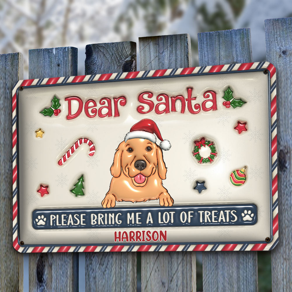 Personalized 3D Inflated Effect Metal Sign: Bring Your Special Message Home