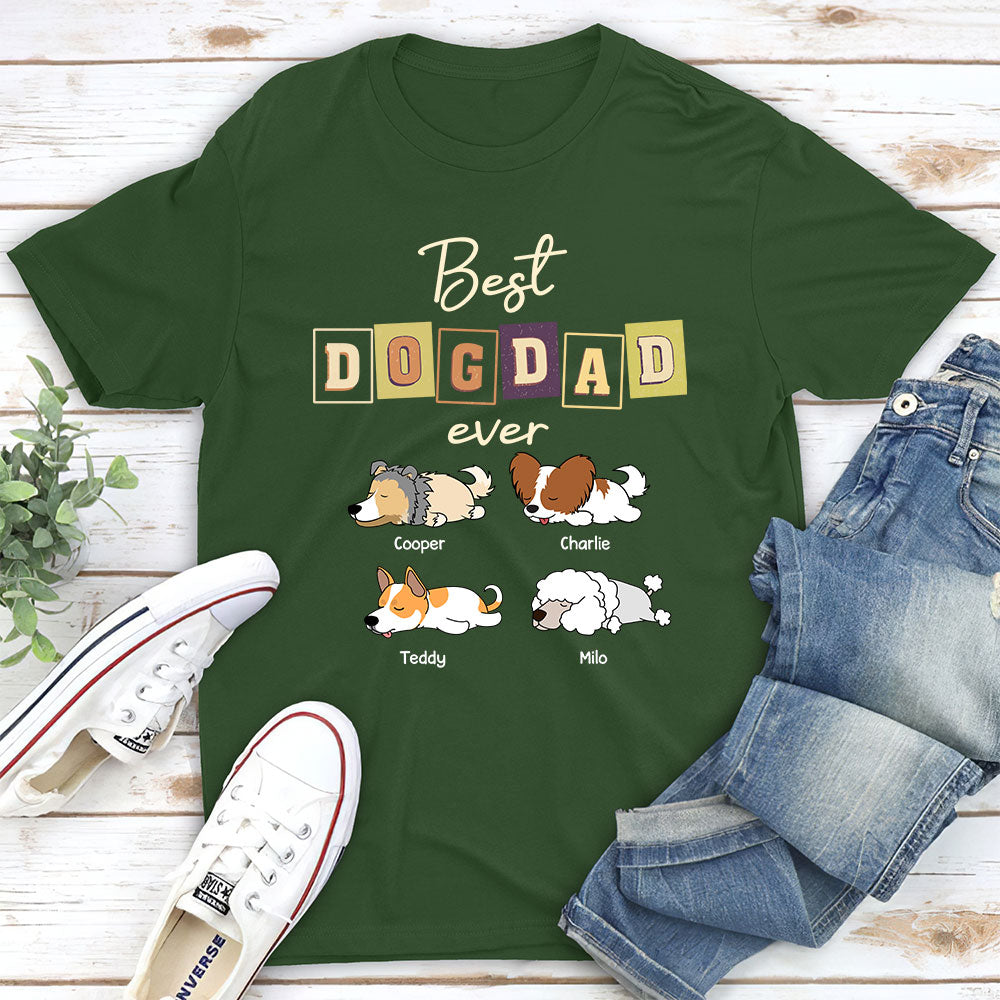 Personalized Custom Unisex My Dog Mom Dad T-shirt - Ideal Gift for Pet Lovers