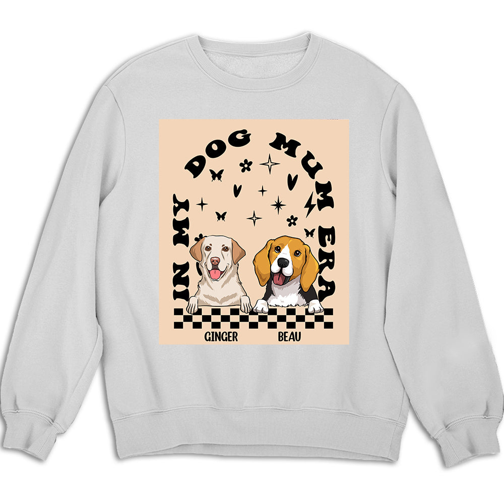 In My Dog Era - One-of-a-Kind Personalized Custom Sweatshirt for Dog Lovers