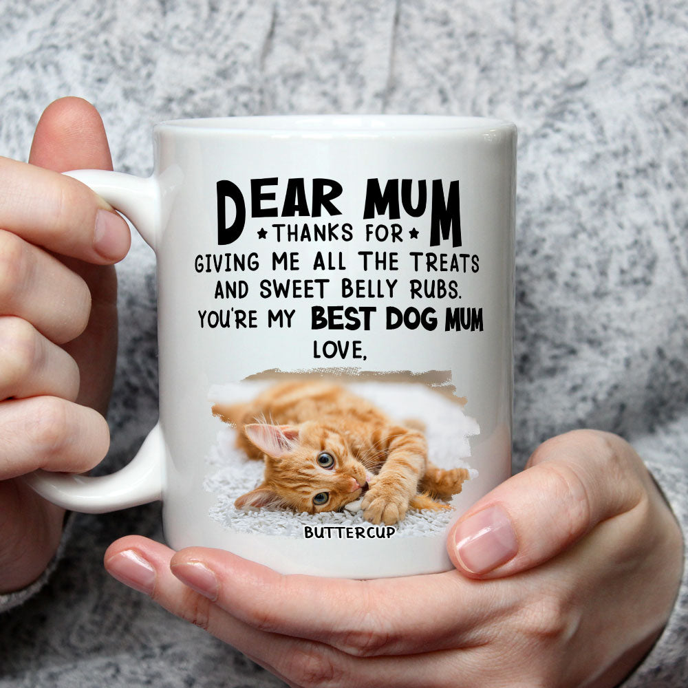 All The Treats - Customizable Personalized Coffee Mug for Pet Lovers