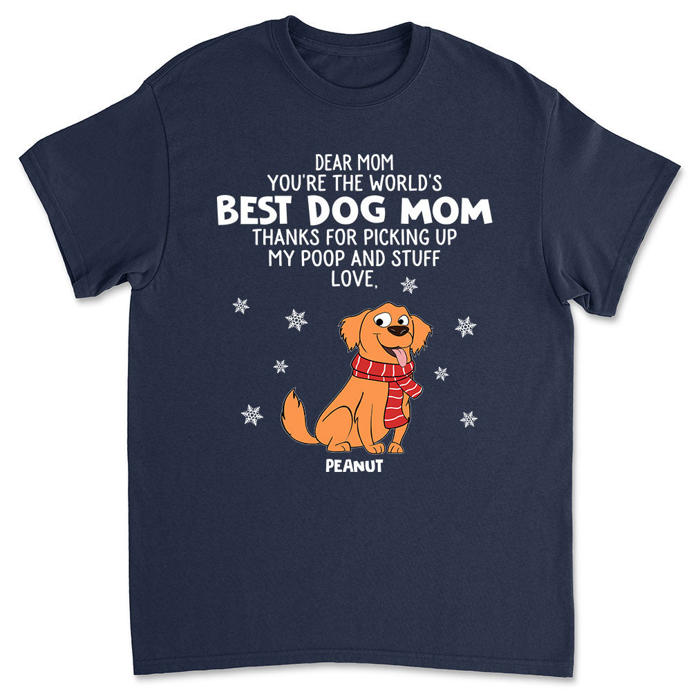 Dear My Mom Dad - Personalized Custom Unisex Pet Lover T-shirt