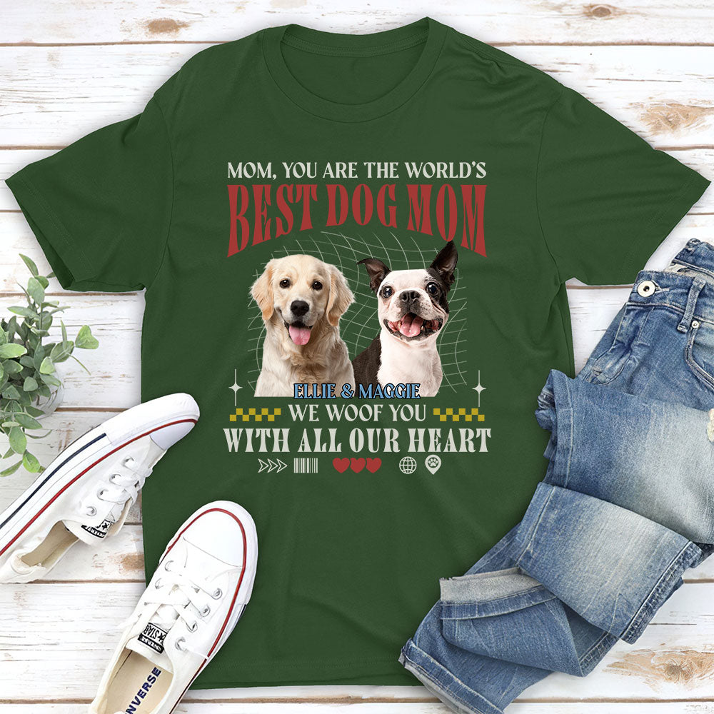 All My Heart - Customizable Unisex Personalized Pet Lover T-shirt