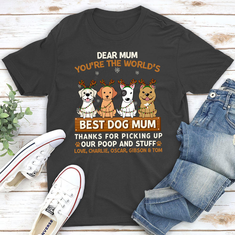 Personalized Custom Unisex 'Thanks For Being A Simple Dog Mom' T-shirt - Ideal Gift for Pet Lovers