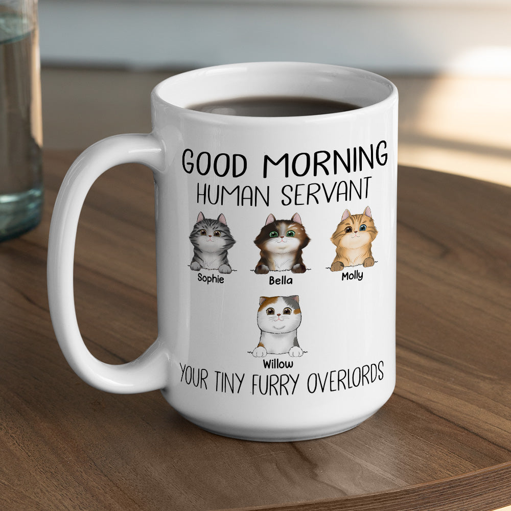 Good Morning! Personalized Custom Ceramic Coffee Mug for a Vigorous Start