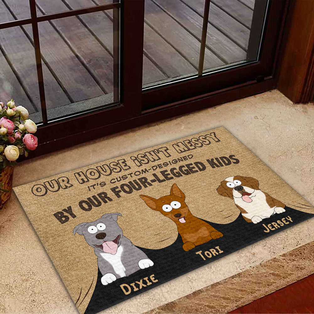 Personalized Pet - Themed Custom Doormat: A Warm Welcome for Pet Lovers