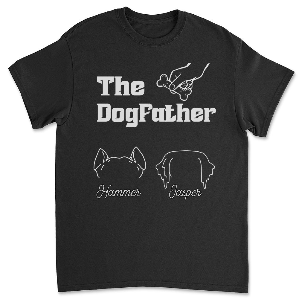 Customizable Unisex Dog Parents T-shirt - Ideal Gift for Pet Lovers
