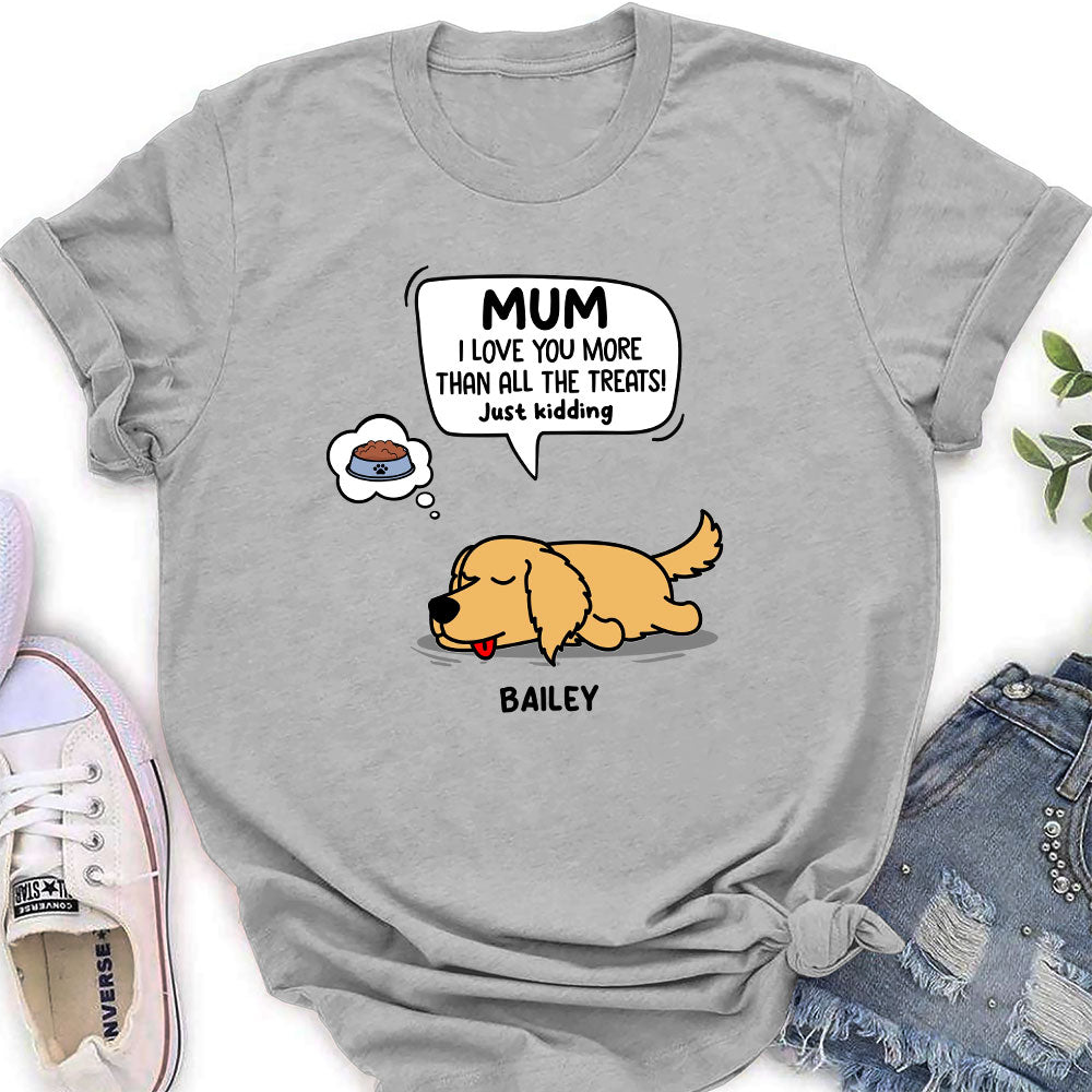 Customizable Personalized Women's Pet Lover T-shirt