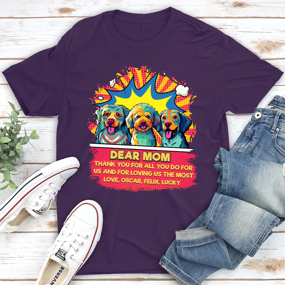 Top Gift: Personalized Custom Unisex Pet Lover T-shirt - For Those Who Love Pets Most