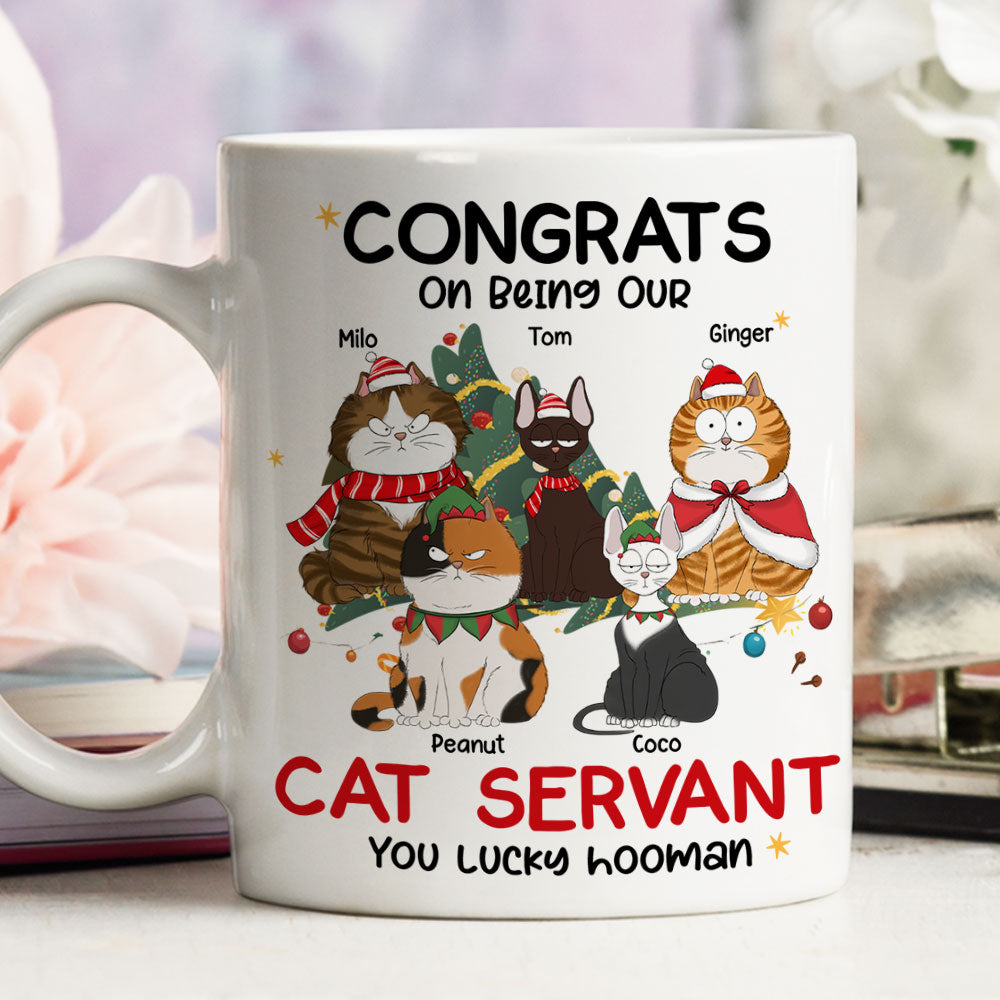 Lucky Hooman - Exquisite Personalized Custom Coffee Mug