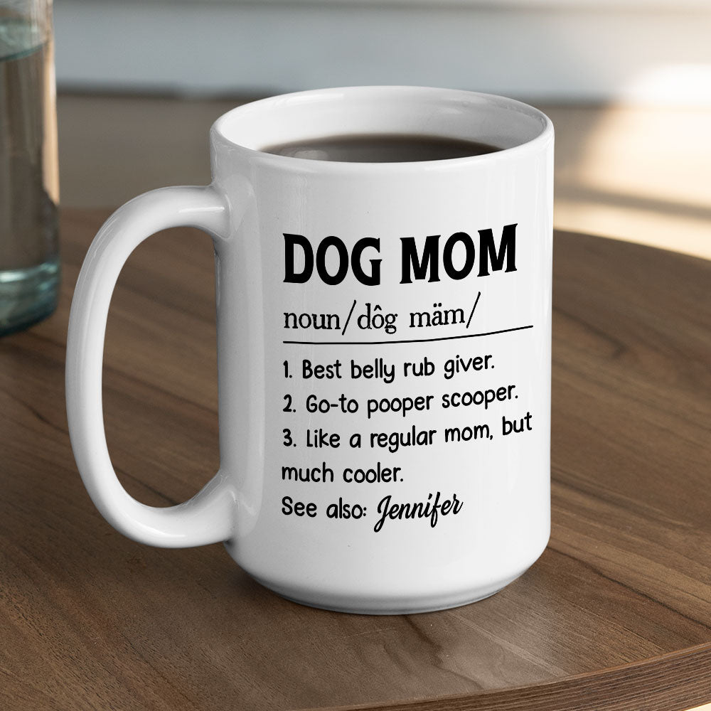 Personalized Custom Dog Mom Coffee Mug: A Heartwarming Gift