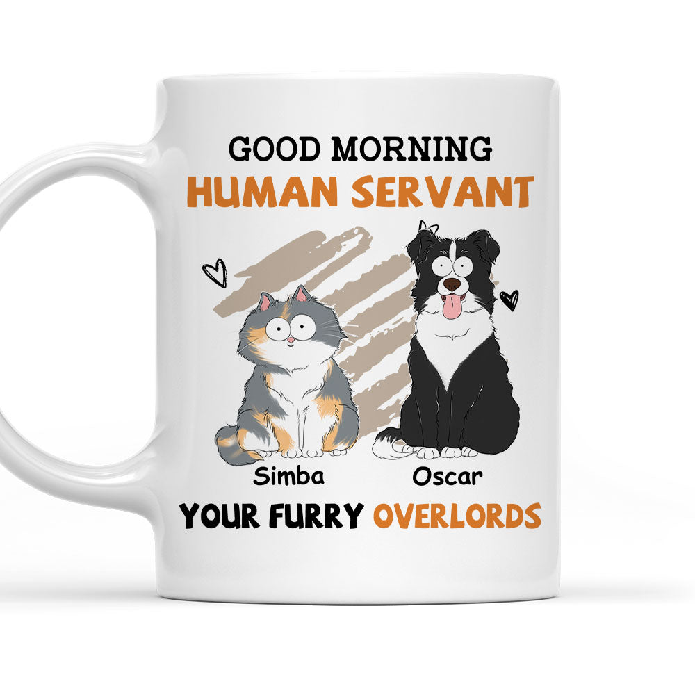 Good Morning Version 2 - Customized Personalized Coffee Mug for Pet Lovers