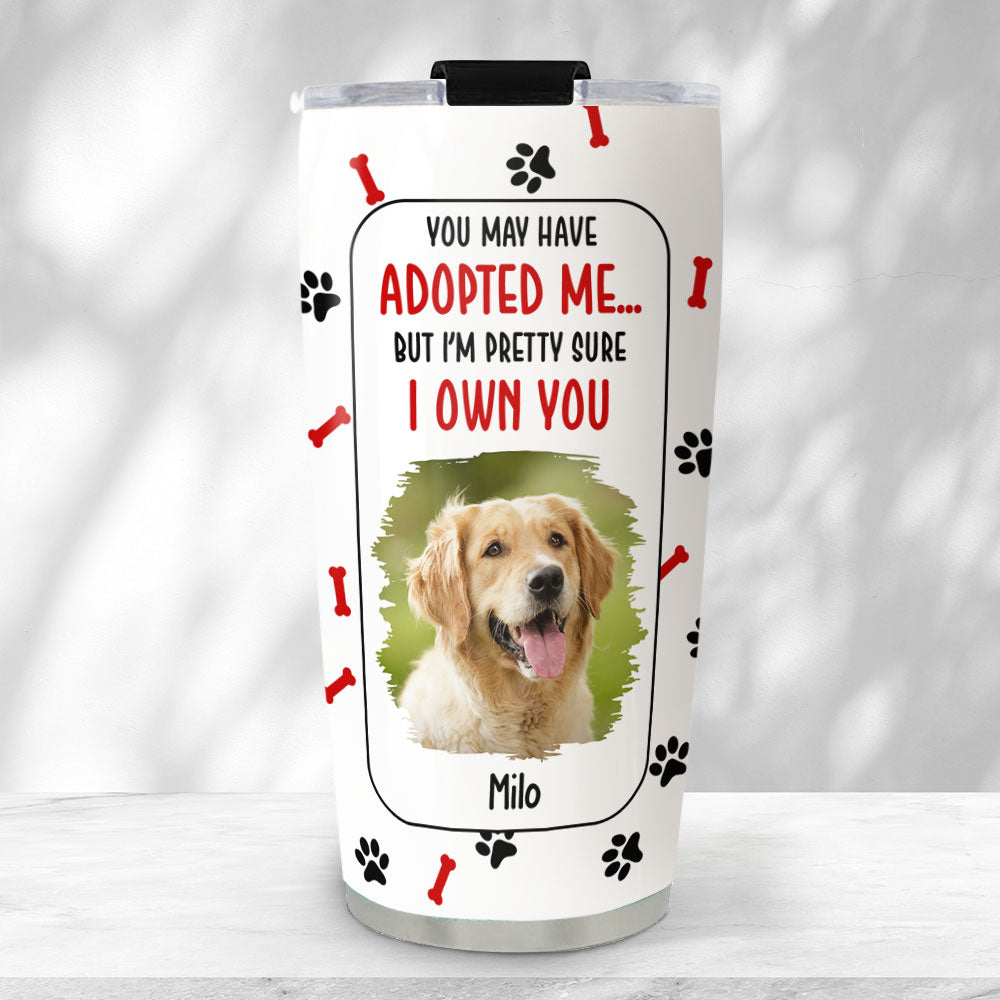 Adopted US Personalized Custom Photo Tumbler - Ideal for Any Occasion