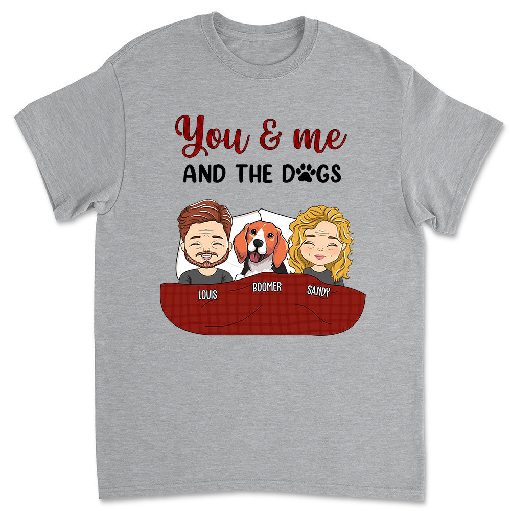 You And Me - Personalized Custom Unisex Pet Lover T-shirt