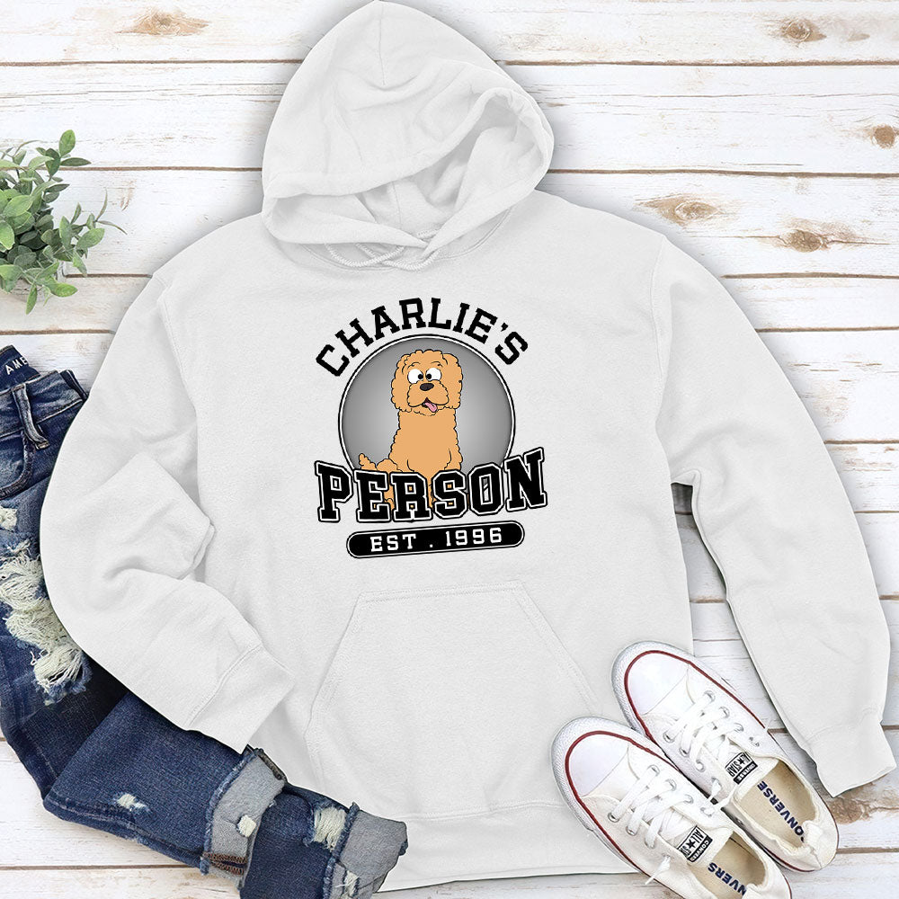Personalized Custom Dog Lover Hoodie - Ideal Gift for Pet Enthusiasts