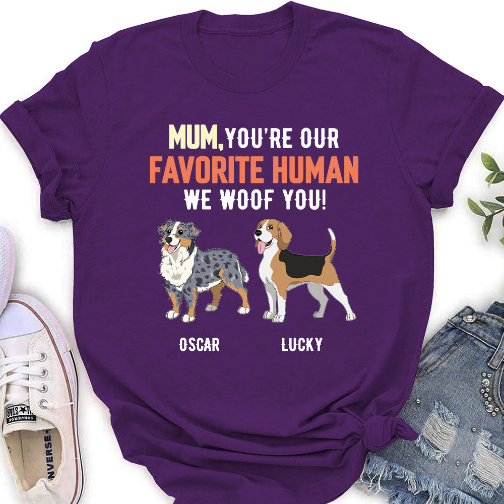 Fall Head Over Tail - Customizable Personalized Women's Pet Lover T-shirt