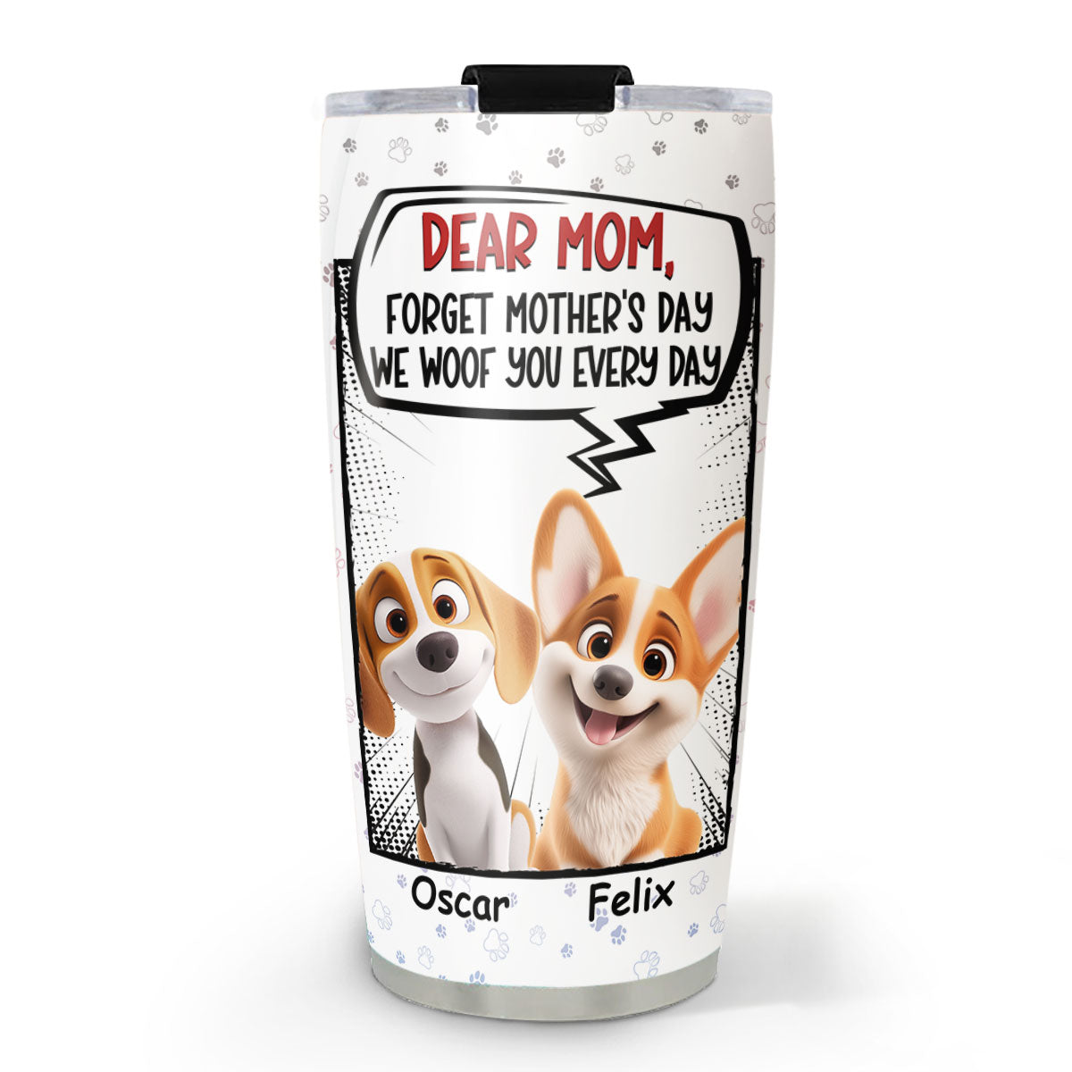 Forget It - Personalized 20oz Custom Tumbler with Thousands of Cool Designs