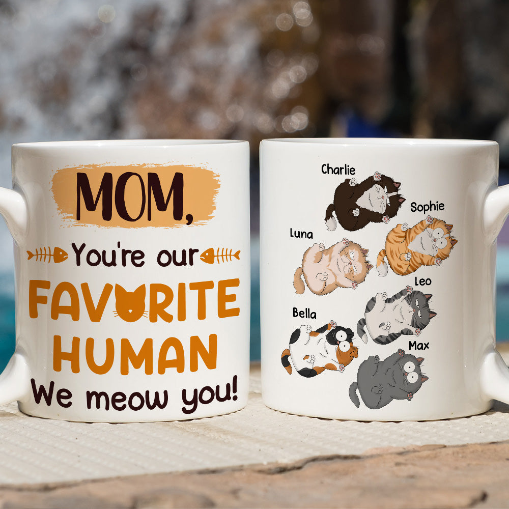 We Meow You - Exclusively Personalized Custom Coffee Mug for Pet Lovers