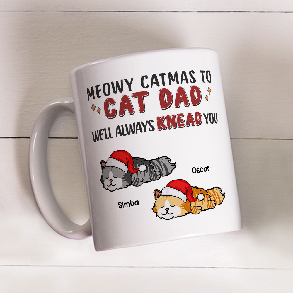 Personalized 'I Will Always Knead You' Custom Coffee Mug - Perfect Gift for Loved Ones