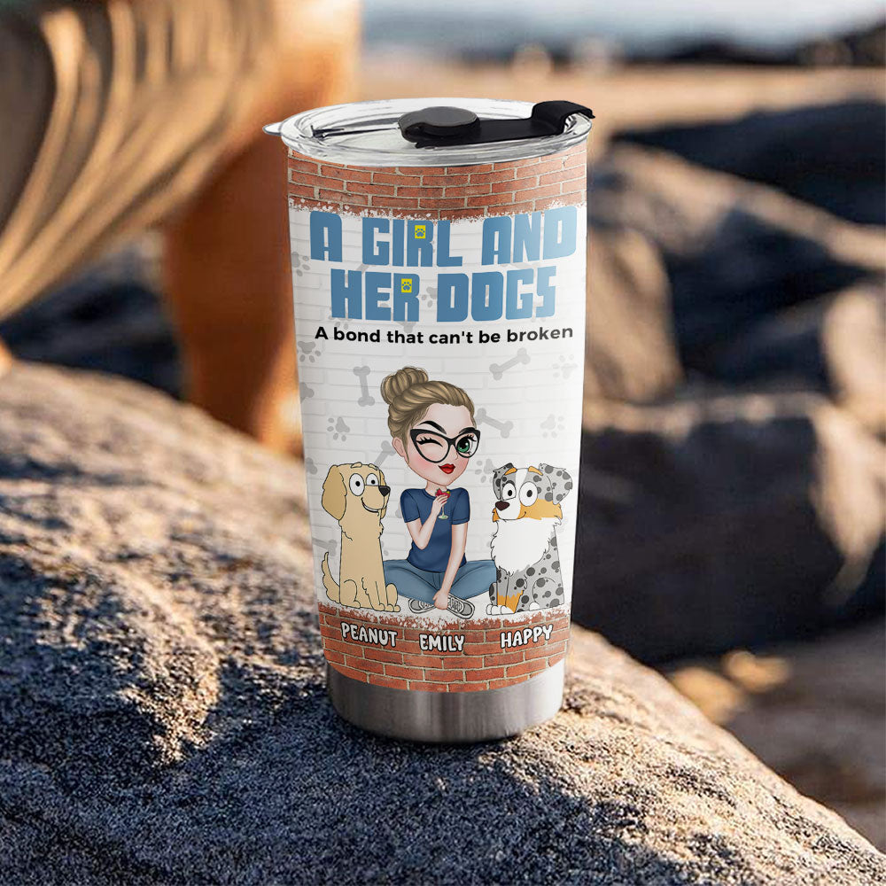 Unbreakable Bond - Personalized Custom Tumbler with Long - Lasting Temperature Retention