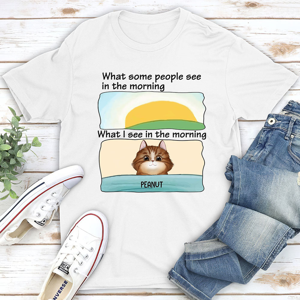What I See - Personalized Custom Unisex Pet Lover T-shirt