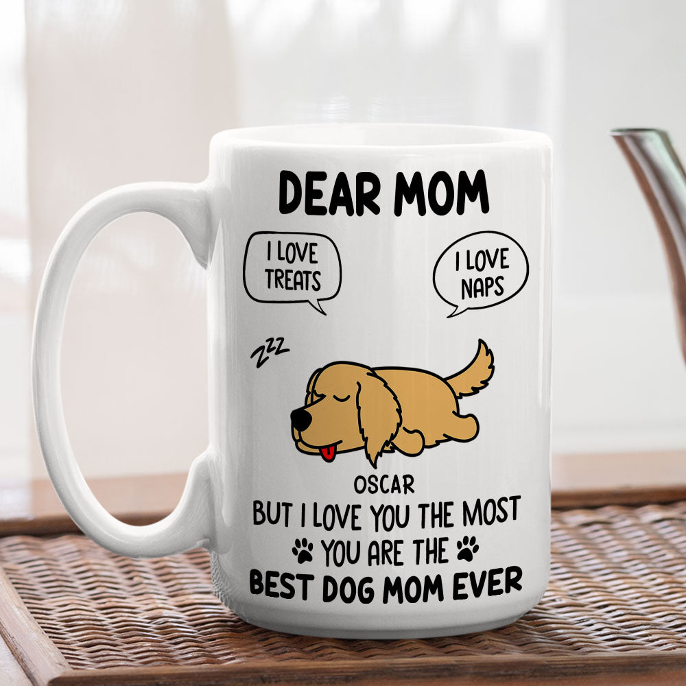 Personalized Custom 'You Are The Best To Me' Coffee Mug - Ideal Gift for Pet Lovers