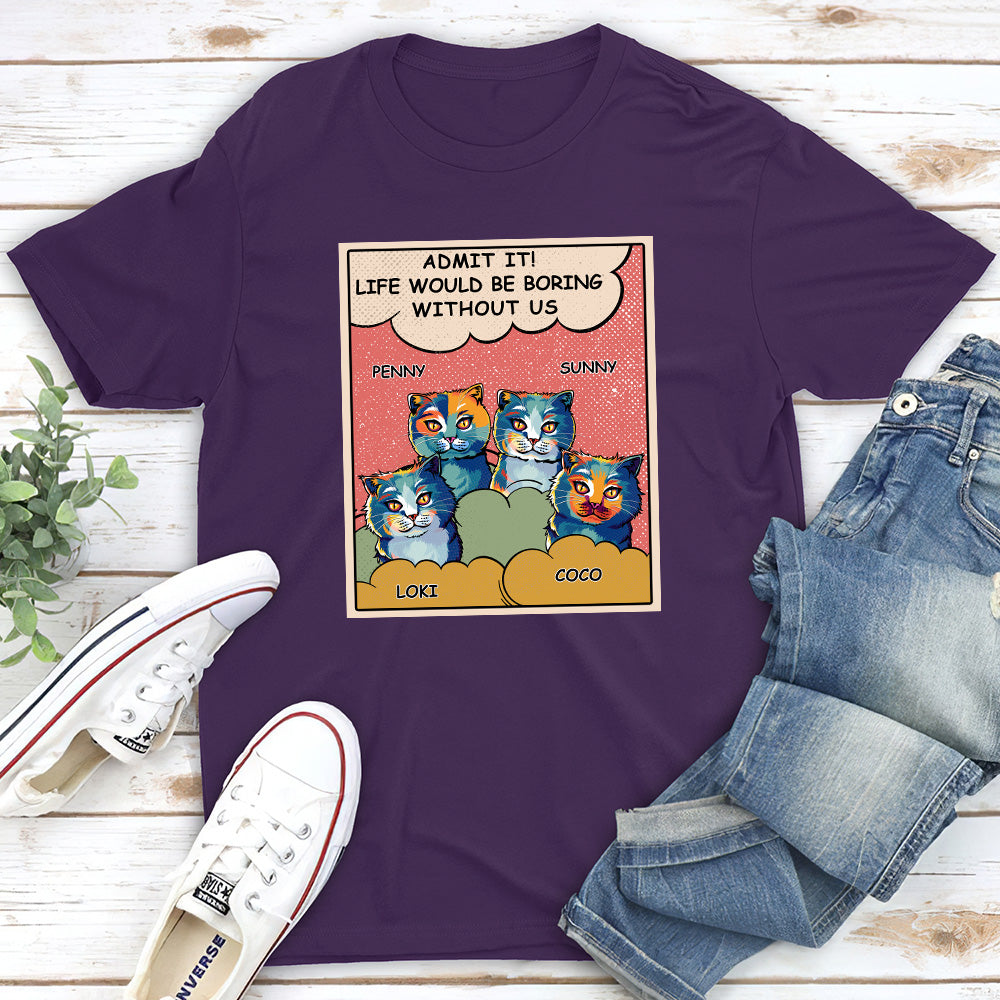 Personalized Cat - Themed Unisex T - shirt: A Must - Have for Pet Lovers