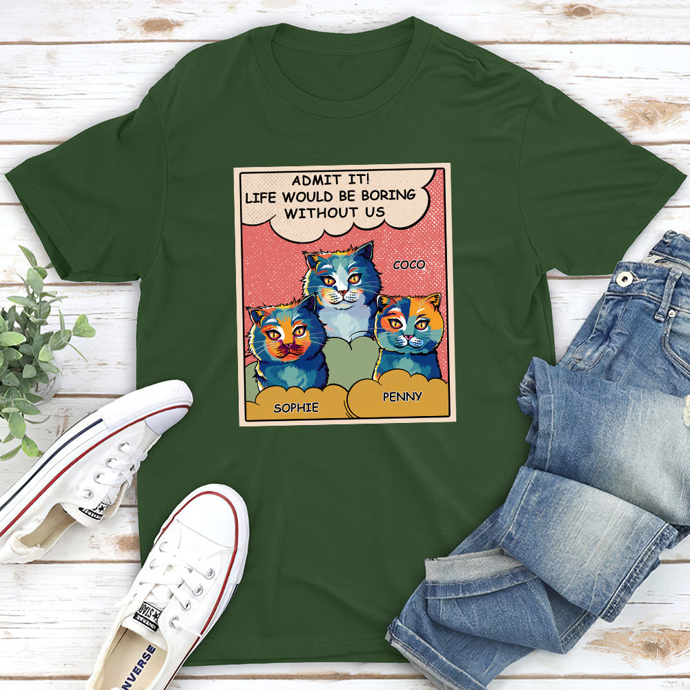 Personalized Cat - Themed Unisex T - shirt: A Must - Have for Pet Lovers